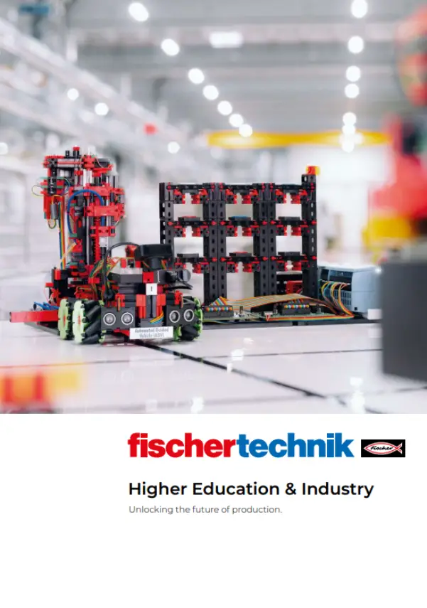 Portada catálogo Fischertechnik STEM Industrial