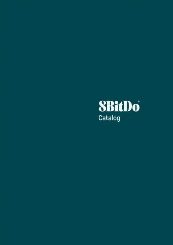 Portada catálogo 8 Bitdo